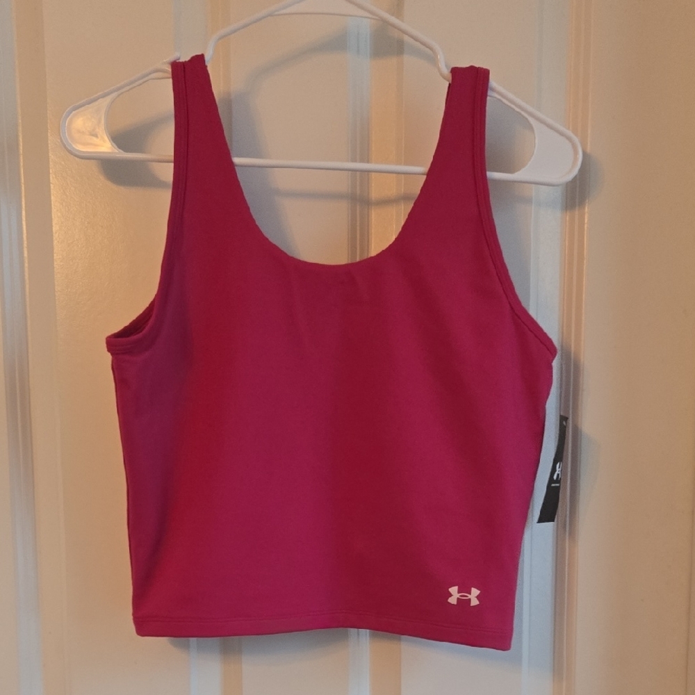 Under Armour Fuchsia Athletic Tank